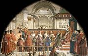 Domenico Ghirlandaio Confirmation of the Rule Spain oil painting artist
